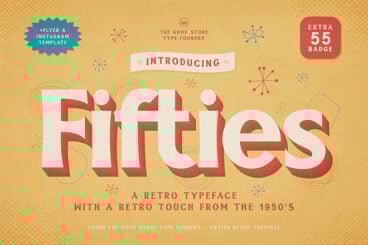 40+ Best Mid-Century Fonts (50’s + 60’s Retro Fonts)